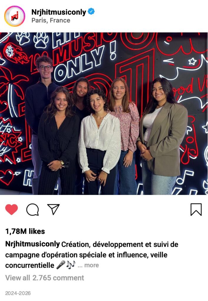 photo team NRJ